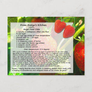 Carte postale Angel Food Cake