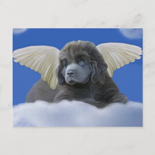 Carte Postale Angel gris (Devant)