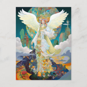 Carte Postale Angel Imaginaire Art