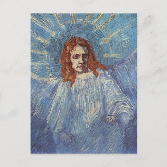 Carte Postale Angel par Vincent van Gogh (Devant)