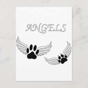 Carte Postale Angel Pet Animaux