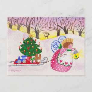 Carte postale Angel Pulling