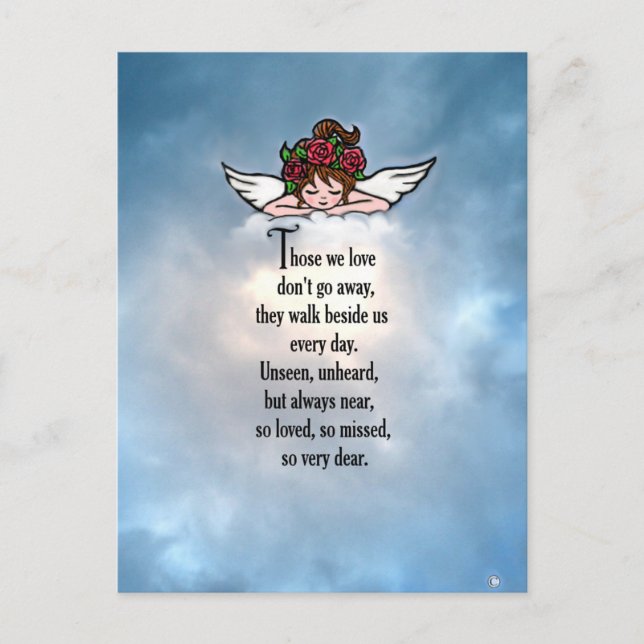 Carte Postale Angel "So Loved" (Devant)