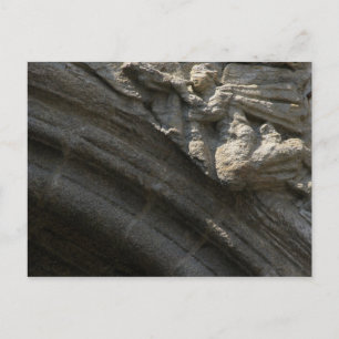 Carte Postale Angel sur la cathédrale de Saint-Jacques-de-Compos