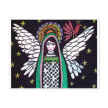 Angel Virgin Guadalupe Art par Heather Galler