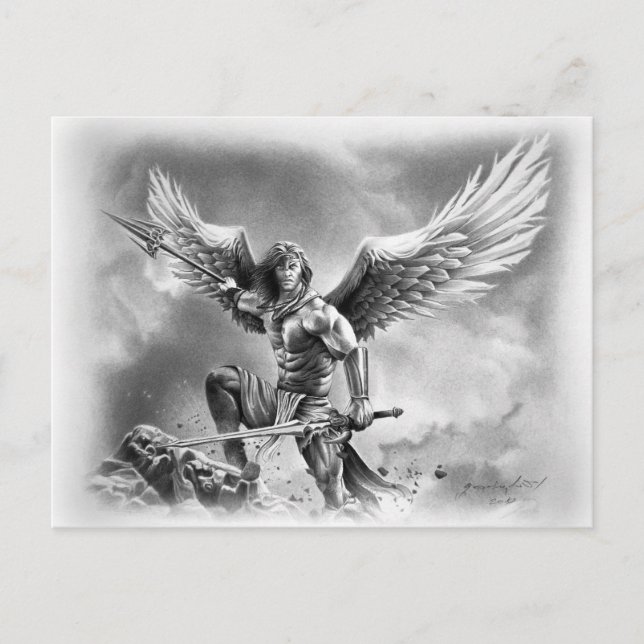 Carte postale ANGEL WARRIOR (Devant)