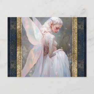 Carte Postale Angelic Fairy Woman Imaginaire Art