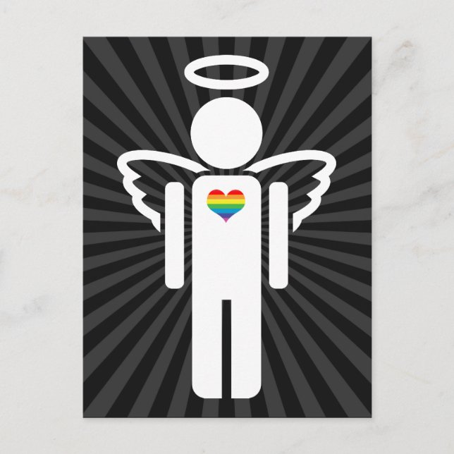 Carte Postale angélique. (Devant)