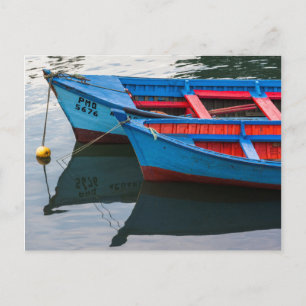 Carte Postale Angelmo harbor, fishing boats.