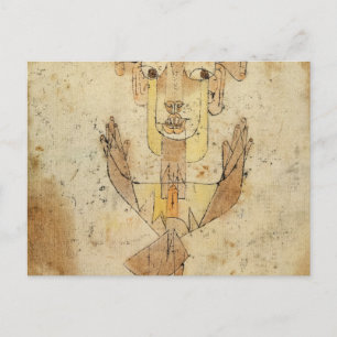 Carte Postale Angelus Novus par Paul Klee