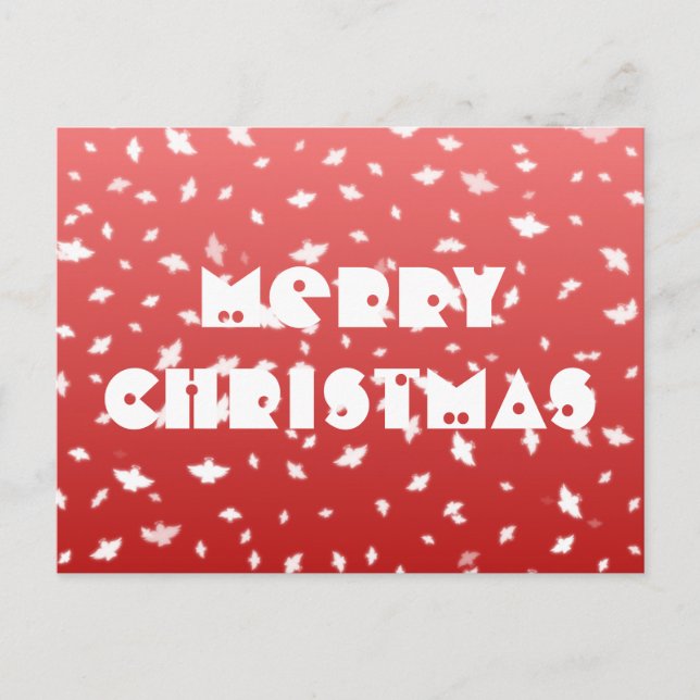 Carte postale Anges de Noël (Devant)
