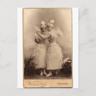 Carte Postale Anges victoriens
