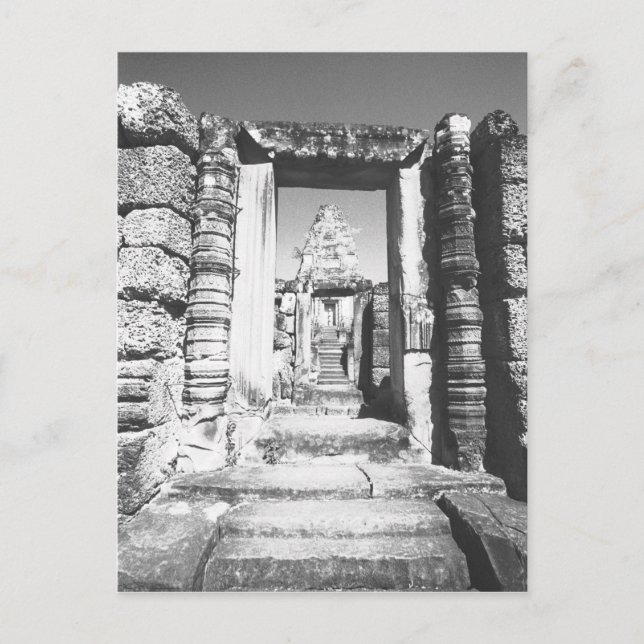 Carte Postale Angkor Cambodge, temple de Pre Rup (Devant)