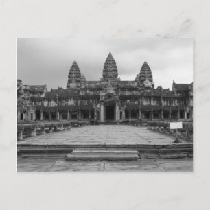 Carte Postale Angkor Vat B&W