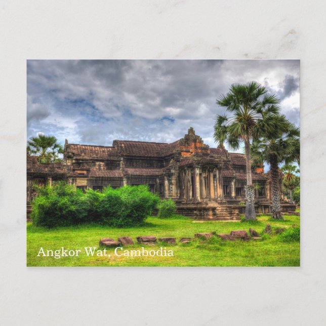 Carte Postale Angkor Wat Cambodge (Devant)