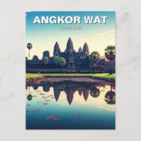 Angkor Wat Cambodia à Dawn