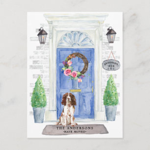 Carte Postale Anglais Springer Spaniel Moving Faire-part