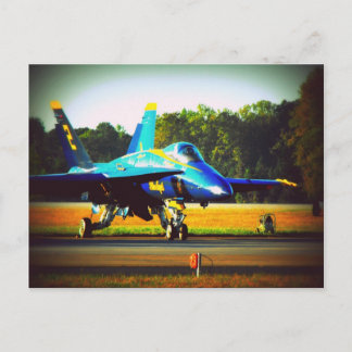 Carte Postale Angle bleu