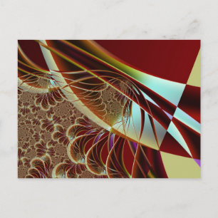 Carte Postale Angle Distant Pour Enfiler L'Art Fractal