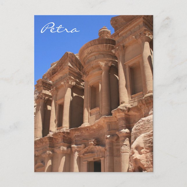Carte Postale angle petra du monastère (Devant)