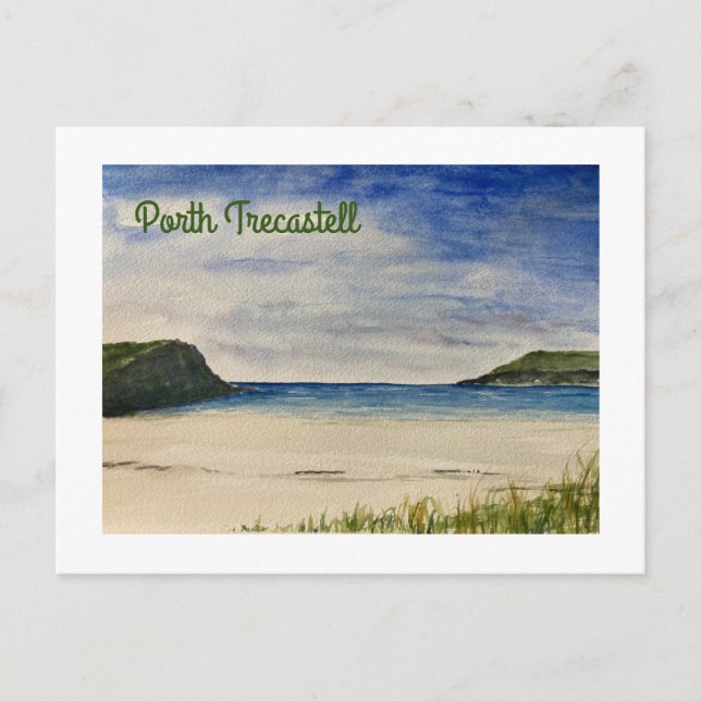 Carte Postale Anglesey Porth Trecastell (Devant)