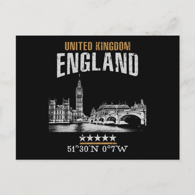 Carte Postale Angleterre (Devant)