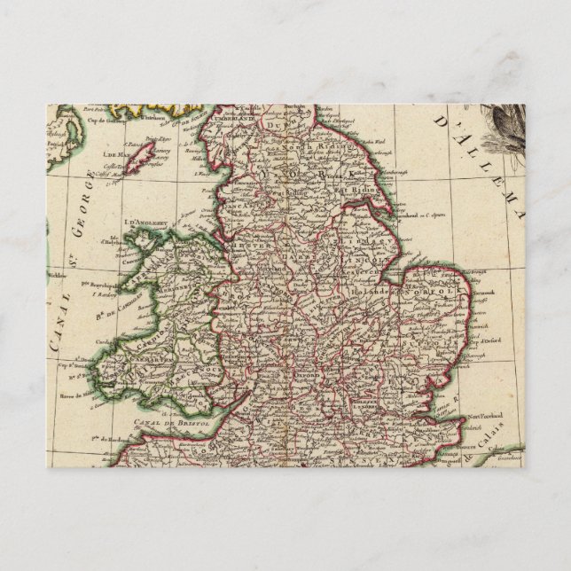 Carte Postale Angleterre (Devant)