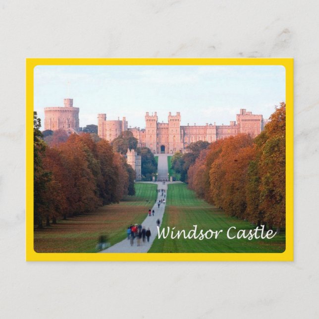 Carte Postale Angleterre - Château de Windsor - (Devant)