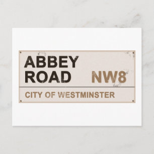 Carte Postale Angleterre d'Abbey Road