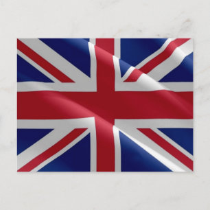 Carte Postale Angleterre - Drapeau au Royaume-Uni -