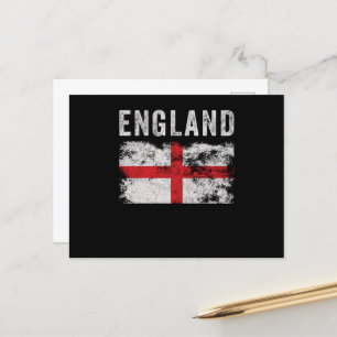 Carte Postale Angleterre Drapeau British Souvenir Cool
