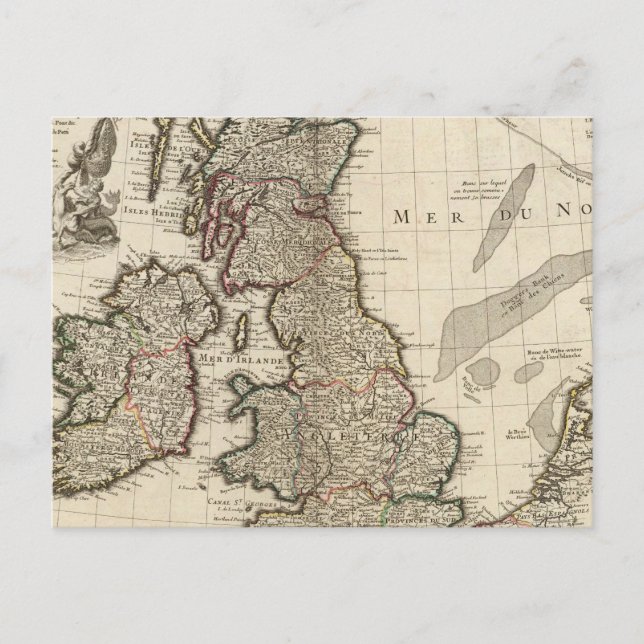 Carte Postale Angleterre, Ecosse, Europe (Devant)