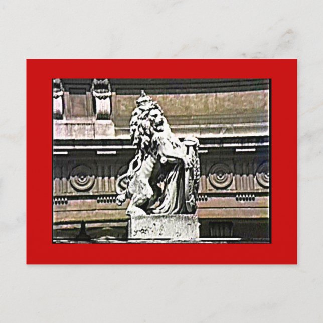 Carte Postale Angleterre Le London Buckingham Palace Road Lion 1 (Devant)