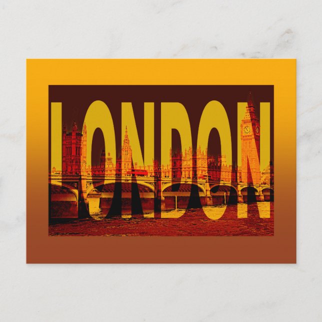 Carte Postale Angleterre Londres (Devant)
