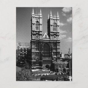 Carte Postale Angleterre vintage Londres Abbaye de Westminster
