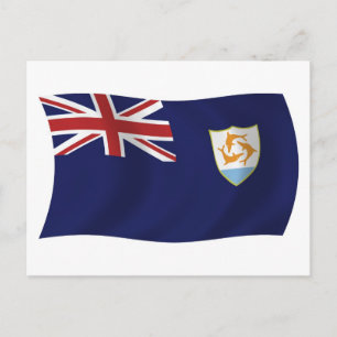 Carte postale Anguilla Flag