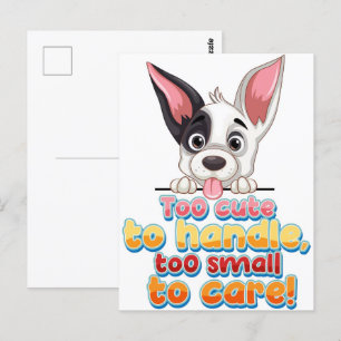 Carte postale animal - Funny Pet Humour 2025