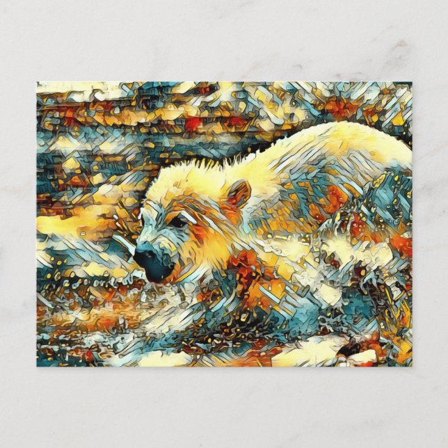 Carte Postale AnimalArt_Ours_010 (Devant)