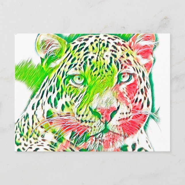 Carte Postale AnimalMix_Leopard_005 (Devant)