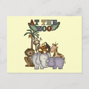 Carte Postale Animaux aux T-shirts et aux cadeaux de zoo