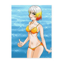 Anime Bikini Girl