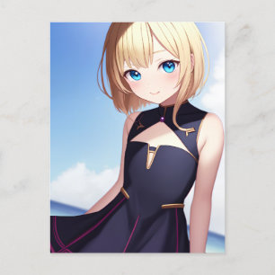 Carte Postale Anime Girl 009