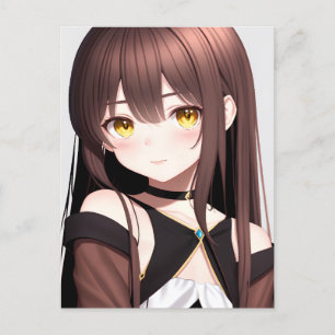 Carte Postale Anime Girl 015