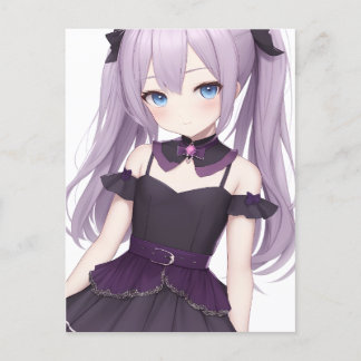 Carte Postale Anime Girl 016
