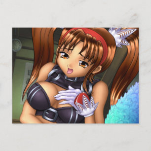 Carte Postale Anime Girl - Miel