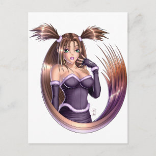 Carte Postale Anime Girl - Nikki