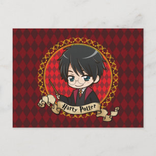 Carte Postale Anime Harry Potter