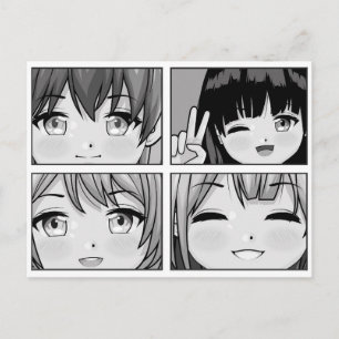 Carte Postale Anime mignonne
