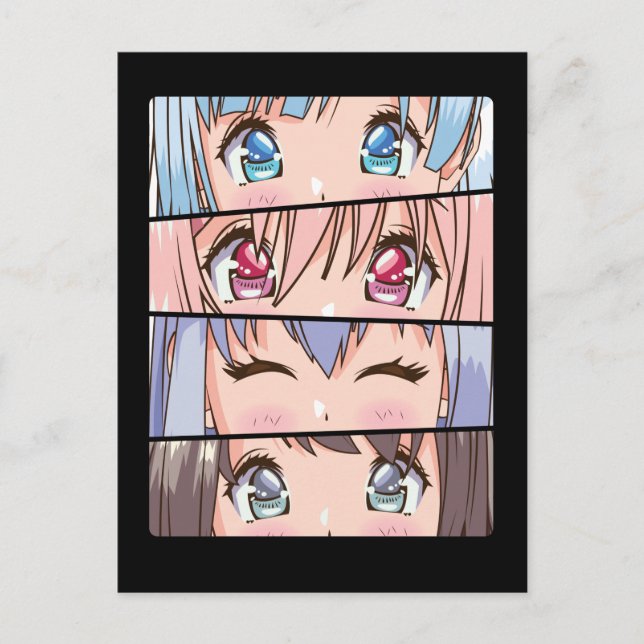 Carte Postale Anime mignonne fille Japon Comic Manga Anime (Devant)