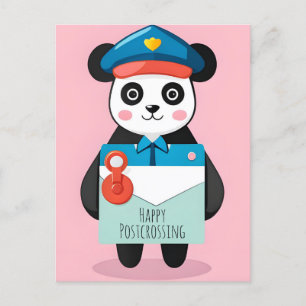 Carte Postale Anime Panda, Bon Point De Passage,